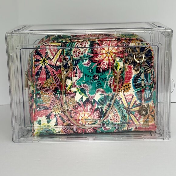 Brahmin Marissa Desert Bloom w/ Veronica Mineral Blue wallet - Picture 7 of 7